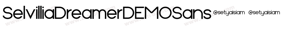 SelvilliaDreamerDEMOSans字体转换
