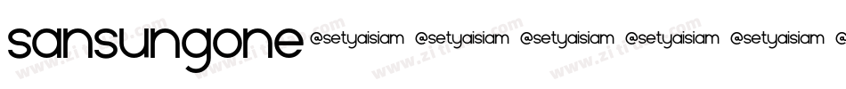 sansungone字体转换 sansungone字体转换