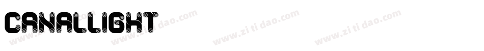 CanalLight字体转换
