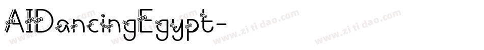 AIDancingEgypt字体转换