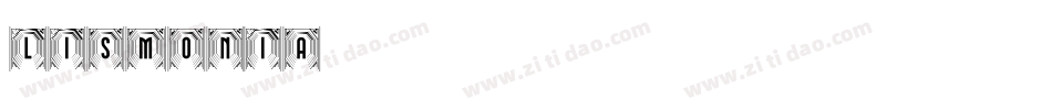 Lismonia字体转换