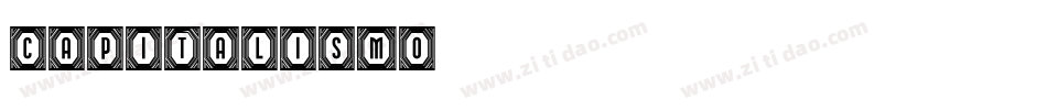 Capitalismo字体转换