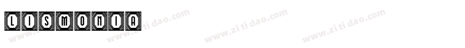 Lismonia字体转换