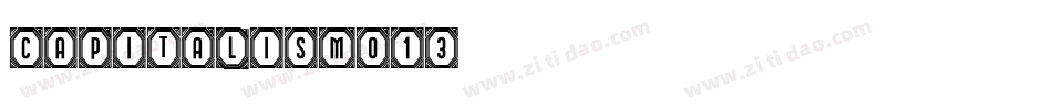 Capitalismo13字体转换