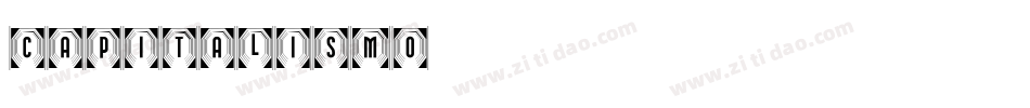 Capitalismo字体转换