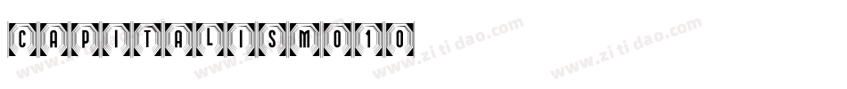 Capitalismo10字体转换