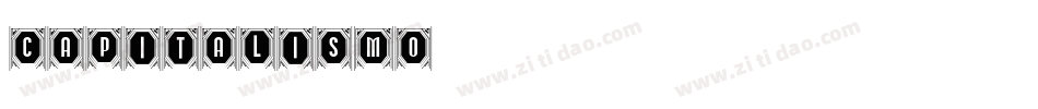 Capitalismo字体转换
