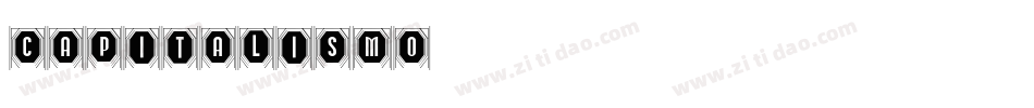 Capitalismo字体转换
