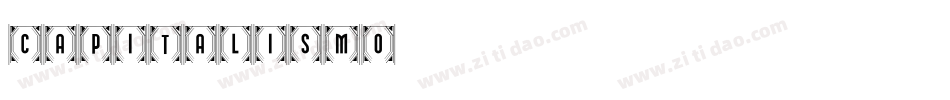 Capitalismo字体转换