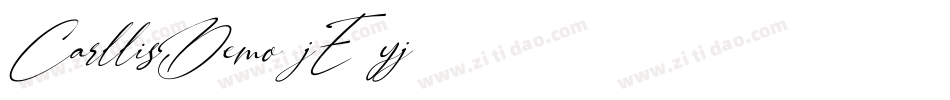 CarllisDemo-jE9yj字体转换