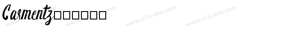 Carmentz字体转换