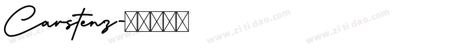 Carstenz字体转换