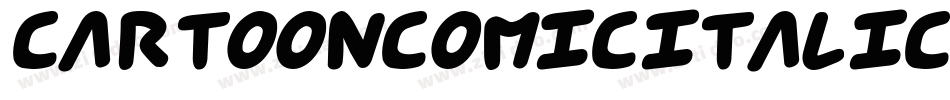 CartoonComicItalic-mLLAx字体转换