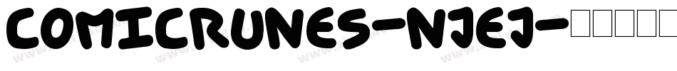 ComicRunes-njeJ字体转换