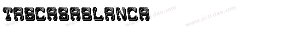 TRGCasablanca字体转换