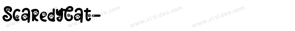 ScaredyCat字体转换