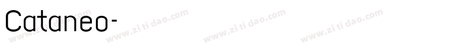 Cataneo字体转换