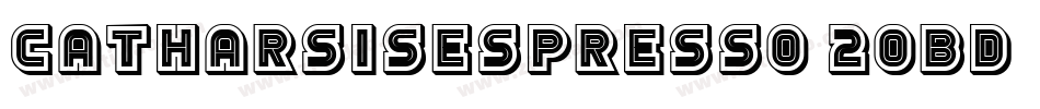 CatharsisEspresso-2OBd字体转换
