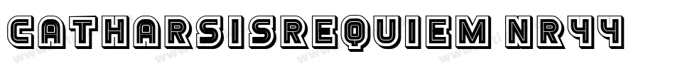 CatharsisRequiem-nR44字体转换