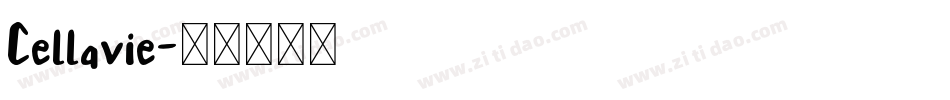 Cellavie字体转换