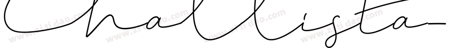 Challista字体转换
