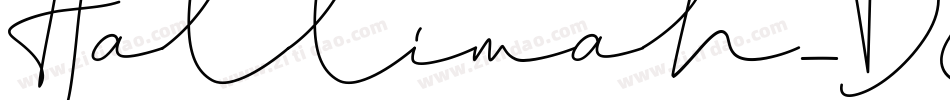 Hallimah_DEM字体转换