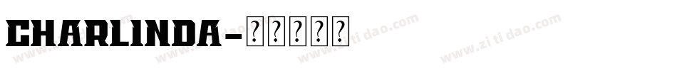 charlinda字体转换