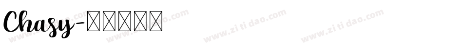 Chasy字体转换