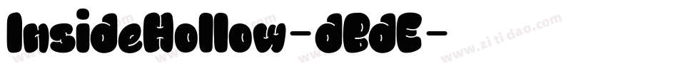 InsideHollow-dBdE字体转换