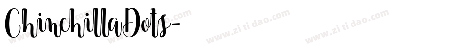 ChinchillaDots字体转换