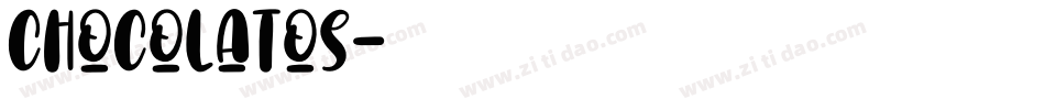 Chocolatos字体转换