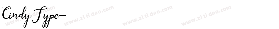 CindyType字体转换