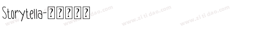Storytella字体转换