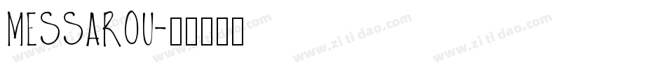 MESSAROU字体转换