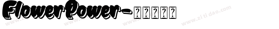 FlowerPower字体转换