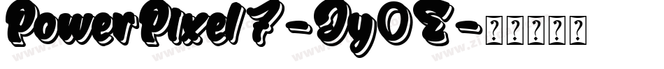 PowerPixel7-Jy0E字体转换