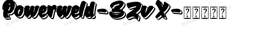 Powerweld-3ZvX字体转换