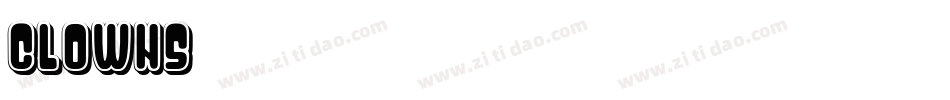 Clowns字体转换