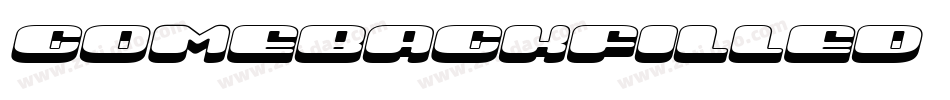 ComebackFilled字体转换