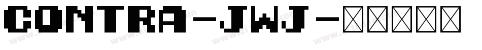 Contra-Jwj字体转换