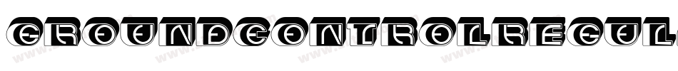 GroundControlRegular-56YL字体转换