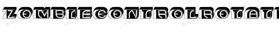 ZombieControlRotated-KrLe字体转换 ZombieControlRotated-KrLe字体转换