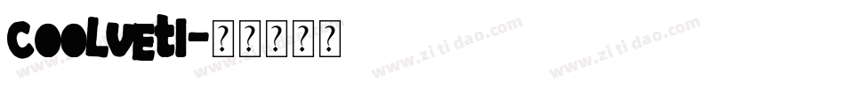 COOLVETI字体转换