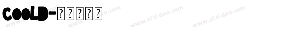 Coold字体转换