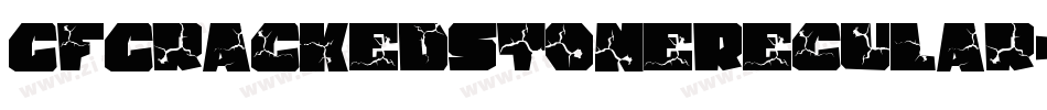 CfCrackedStoneRegular-rm9O字体转换