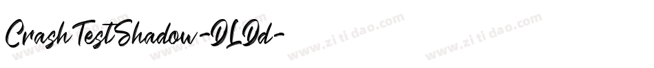 CrashTestShadow-DLDd字体转换