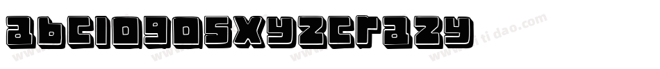 ABCLogosXYZCrazy字体转换