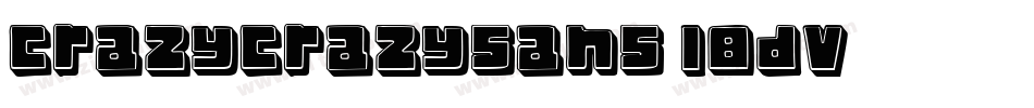 Crazycrazysans-l8dV字体转换