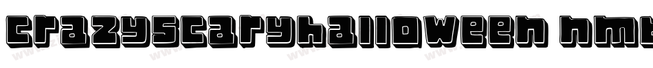 Crazyscaryhalloween-nmBJ字体转换