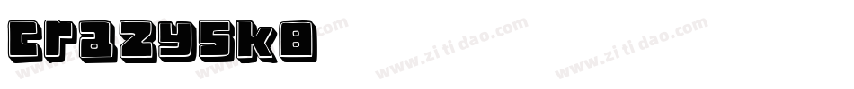Crazysk8字体转换